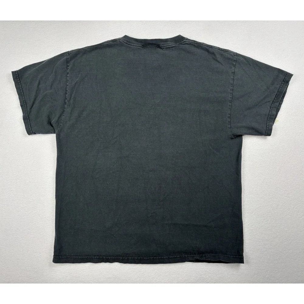 Vintage 2005 Florida Marlins T Shirt Adidas MLB USA‎ Made Size L Black Tee